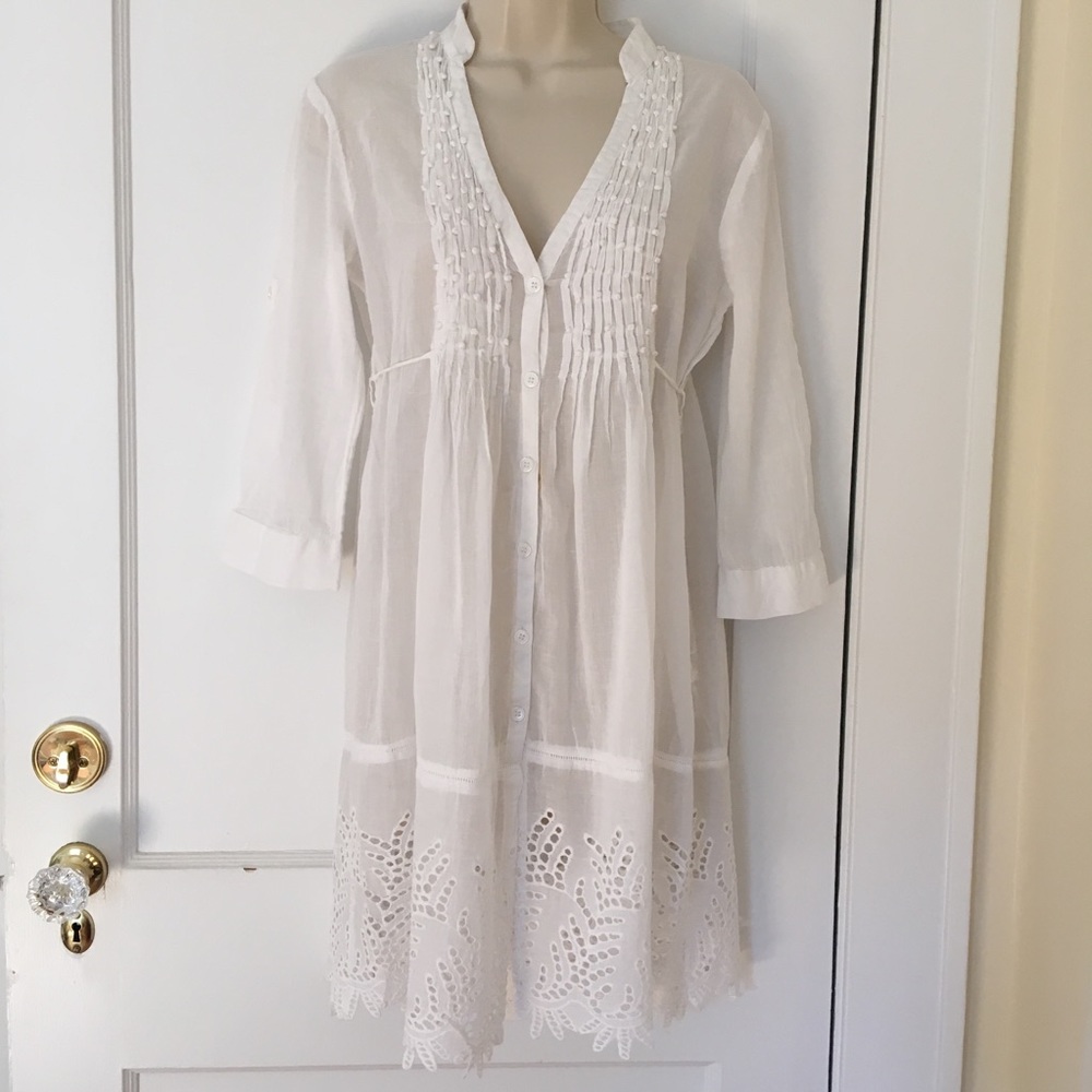 Beach Cotton Pool Dress Size S